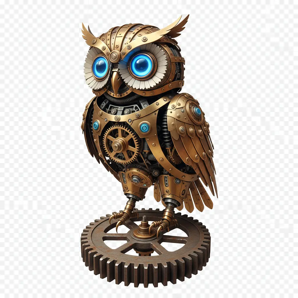 Mechanical Owl Companion